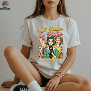 107 Days Kamala Harris _ Childless Cat Ladies Shirt