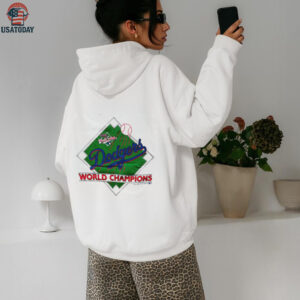 1988 Los Angeles Dodgers Vintage White Trench Sportswear MLB World Series Champions Shirt