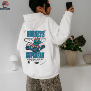 1990 Charlotte Hornets x Charlotte Observer Superfan Fantastic Fanale Vintage NBA Shirt