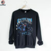 1993 Carolina Panthers Vintage Faded Black Nutmeg Mills Breakthrough NFL Shirt