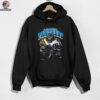 1993 Carolina Panthers Vintage Faded Black Nutmeg Mills Roaring Cartoon Panther NFL Shirt