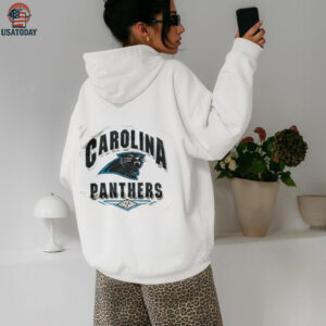 1993 Carolina Panthers Vintage Heather Grey Puff Print Gym Gear NFL Arch Spellout Shirt