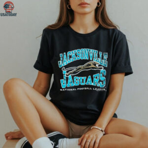 1993 Jacksonville Jaguars Vintage Big Spellout Banned Logo NFL Shirt
