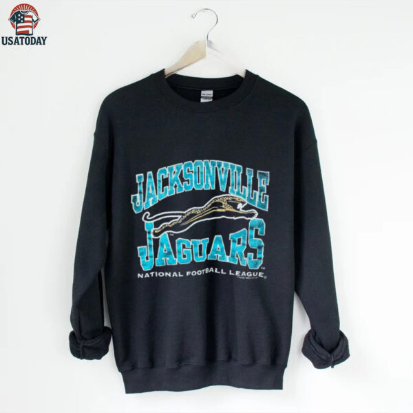 1993 Jacksonville Jaguars Vintage Big Spellout Banned Logo NFL Shirt