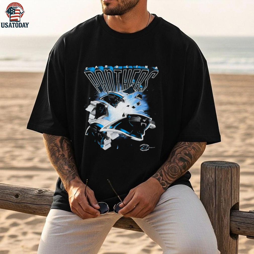 1994 Carolina Panthers Multi Logo Void Vintage NFL Shirt 1994 Carolina Panthers Multi Logo Void Vintage NFL Shirt
