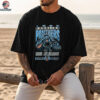 2016 Carolina Panthers vs. Denver Broncos Super Bowl 50 Helmet Match Up Faded Black NFL Shirt