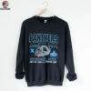 1995 Carolina Panthers Vintage Logo 7 Inaugural Season Hall of Fame Game Full Alternate Cat Logo NFL Shirt