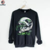 1996 New York Jets Vintage Black Lee Sport Realistic Helmet NFL Shirt