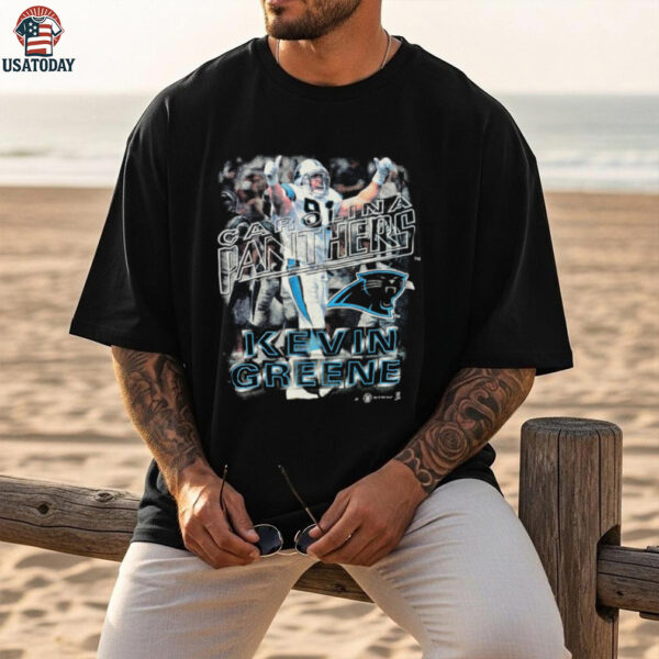 1997 Carolina Panthers Kevin Greene Vintage NFL Player Shirt