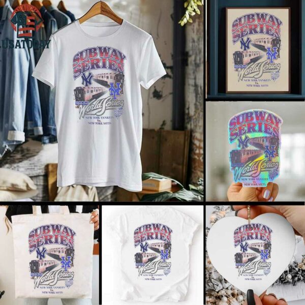 2000 MLB Subway Series New York Yankees vs. New York Mets T Shirt