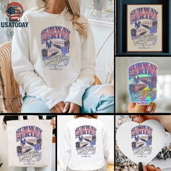 2000 MLB Subway Series New York Yankees vs. New York Mets T Shirt