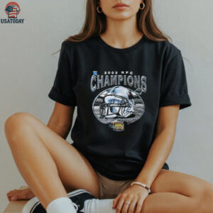 2003 Carolina Panthers NFC Champions Super Bowl XXXVIII Vintage NFL Helmet Shirt