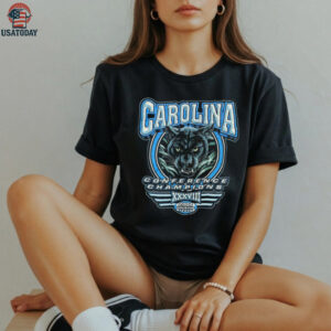 2004 Carolina Panthers Vintage NFC Conference Champions Realistic Cat Face NFL Shirt