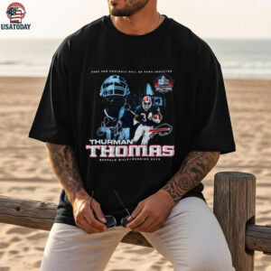 2007 Buffalo Bills Thurman Thomas Pro Football Hall Of Fame Vintage Reebok NFL Shirt
