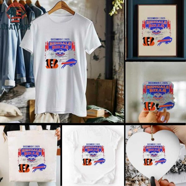 2025 Bills vs. Bengals Farewell Season Gameday Shirt