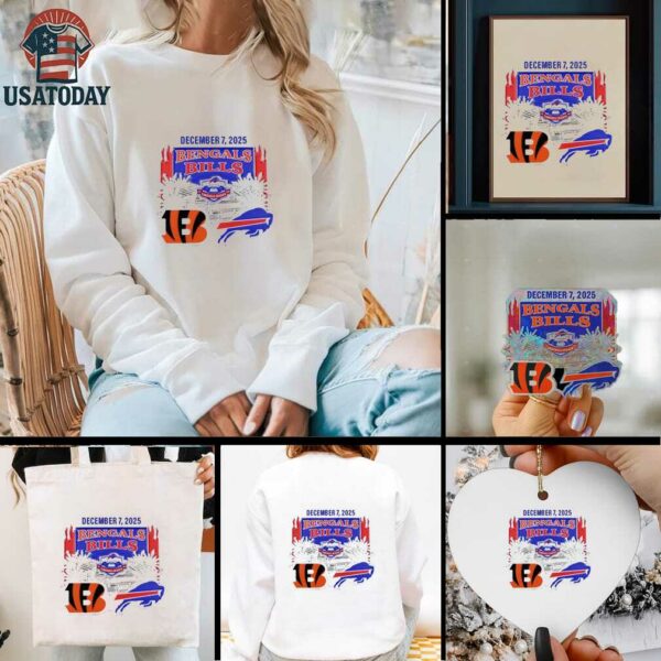 2025 Bills vs. Bengals Farewell Season Gameday Shirt