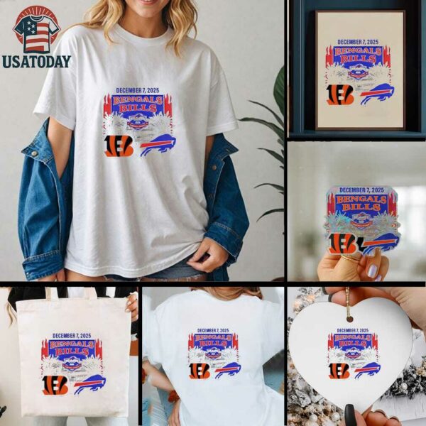 2025 Bills vs. Bengals Farewell Season Gameday Shirt