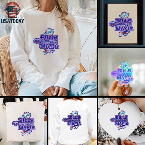 2025 Bills vs. Dolphins Farewell Season Gameday Shirt