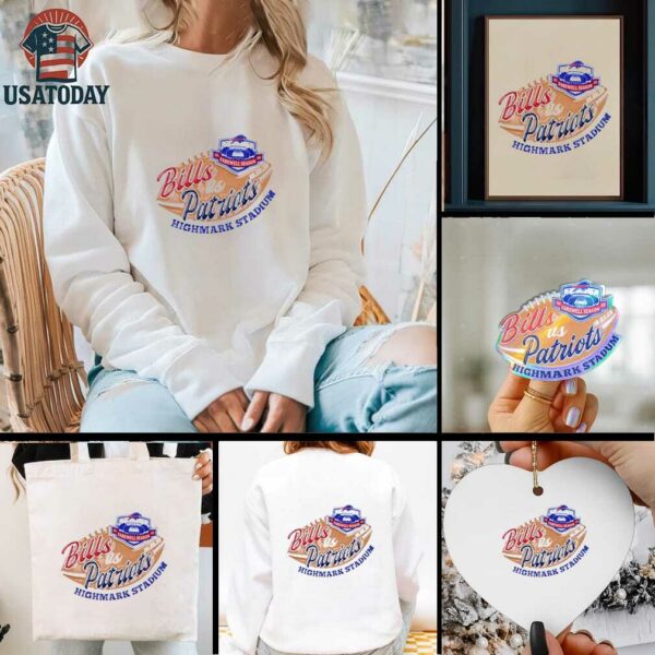 2025 Bills vs. Patriots Farewell Season Gameday Shirt