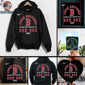 2025 Boston Red Sox x Jonas Brothers Fenway Park 2 sided t shirt