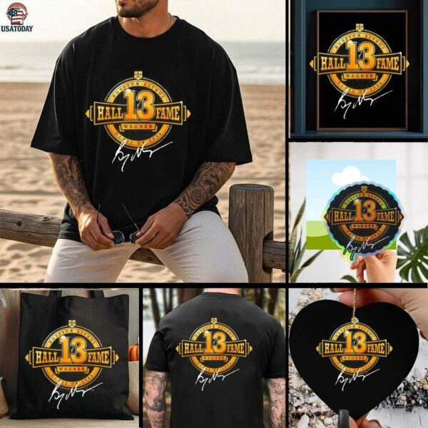 2025 Houston Astros Baseball Billy Wagner Hall of Fame 2 sided t shirt