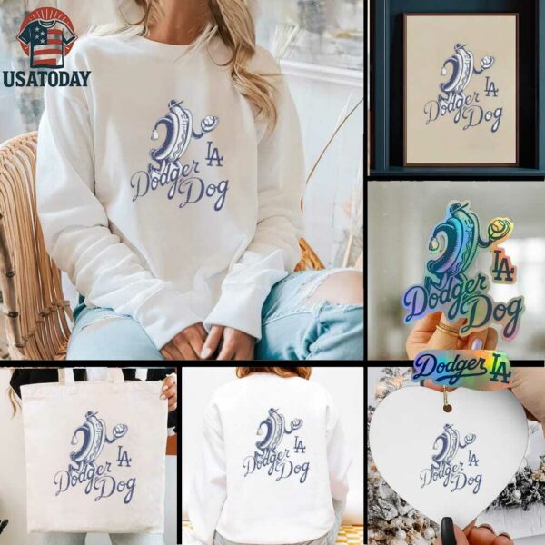 2025 Los Angeles Dodgers Hot Dog shirt