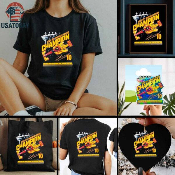 2025 NTT Indycar Series Champion Alex Palou shirt