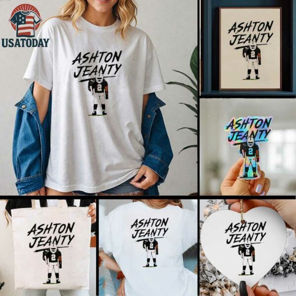 Ashton Jeanty Las Vegas Raiders Football Cartoon shirt