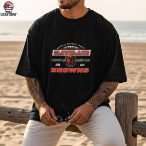 47 Cleveland Browns Brown 2025 Schedule Short Sleeve Fashion T Shirt