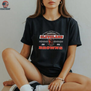 47 Cleveland Browns Brown 2025 Schedule Short Sleeve Fashion T Shirt