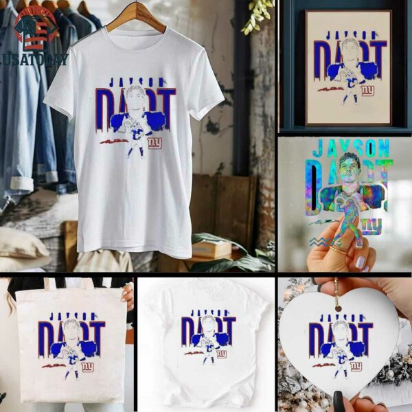 Jaxson Dart New York Giants Humble Shadow signature shirt