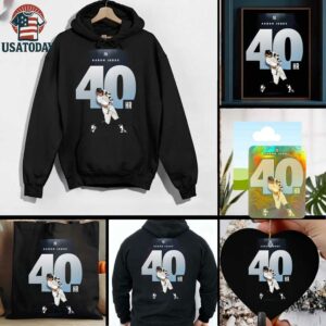 Aaron Judge New York Yankees Reach 40 HR MLB 2025 Unisex T Shirt