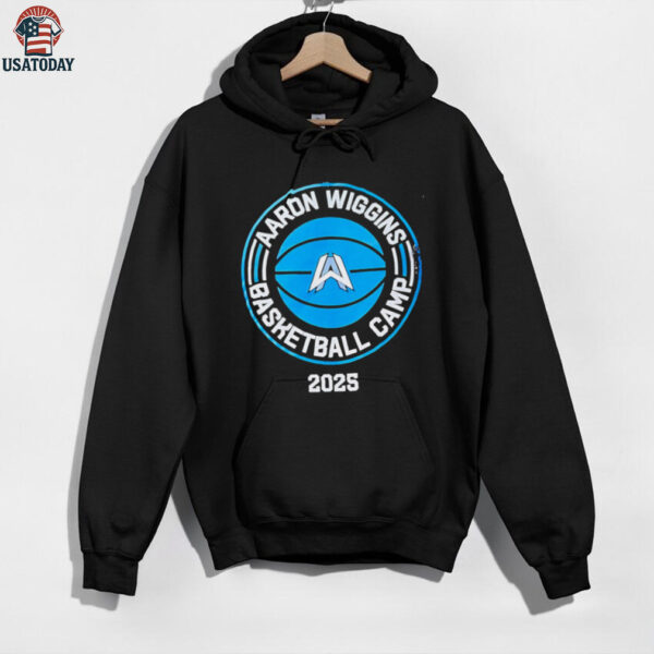 Aaron Wiggins Basketball Camp 2025 logo shirt