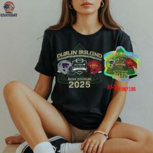 Aer Lingus College Football Classic 2025 K State Vs Iowa State 2 Team shirt
