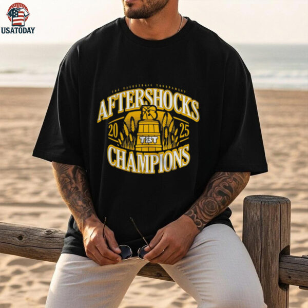 Aftershocks the basketball Tournament Champions 2025 shirt
