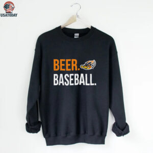 Akron RubberDucks beer baseball shirt