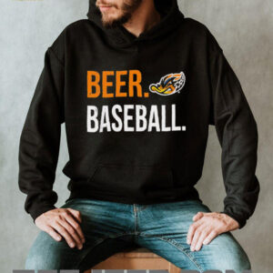 Akron RubberDucks beer baseball shirt