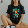 Alec Ingold player Miami Dolphins football caricature shirt