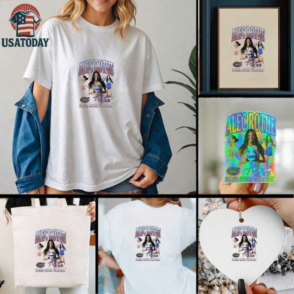 Alec Rothe 25 Florida Gators Volleyball player signature shirt