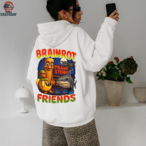 All Brainrot Italian Meme Cute Friends For Selfie Shirt