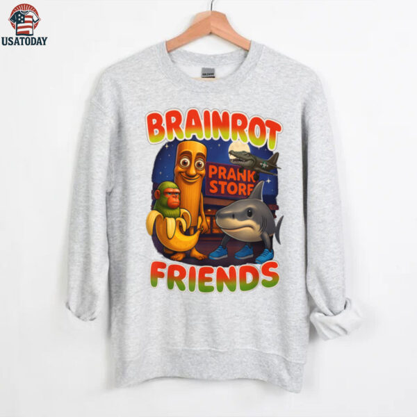 All Brainrot Italian Meme Cute Friends For Selfie Shirt