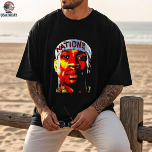 Allen Iverson big head Philadelphia 76ers shirt