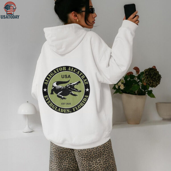 Alligator Alcatraz Everglades Est 2025 Commemorative political shirt