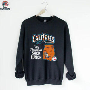 Amarillo Sod Poodles Calf Fries the original sack lunch shirt