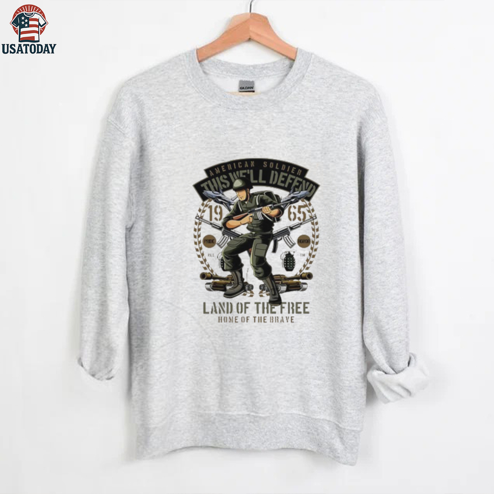 American Soldier This We’ll Defend Land of the fire home of the brave shirt American Soldier This We’ll Defend Land of the fire home of the brave shirt