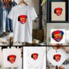 Andy Reid Kansas City Chiefs Coach Mustache Heart T shirts