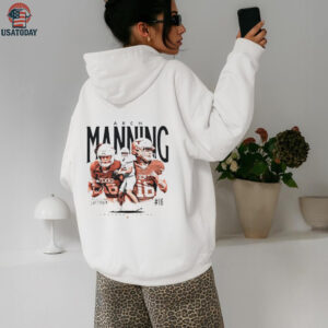 Arch Manning Texas Longhorns NCAA football collage shirt