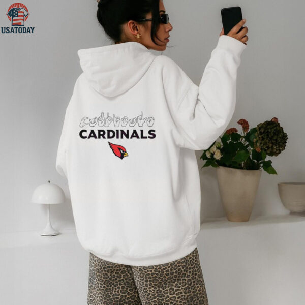 Arizona Cardinals football homage youth love sign hand signals shirt