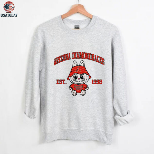 Arizona Diamondbacks Labubu Baseball Shirt