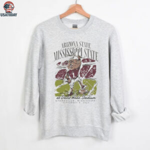 Arizona State Sun Devils vs. Mississippi State Bulldogs Game Day Football 2025 Shirt